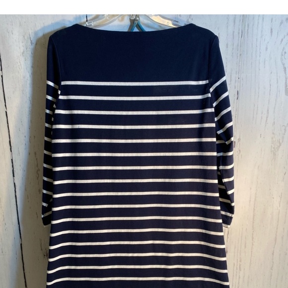 J McLaughlin Striped Dress Size L - Picture 1 of 4